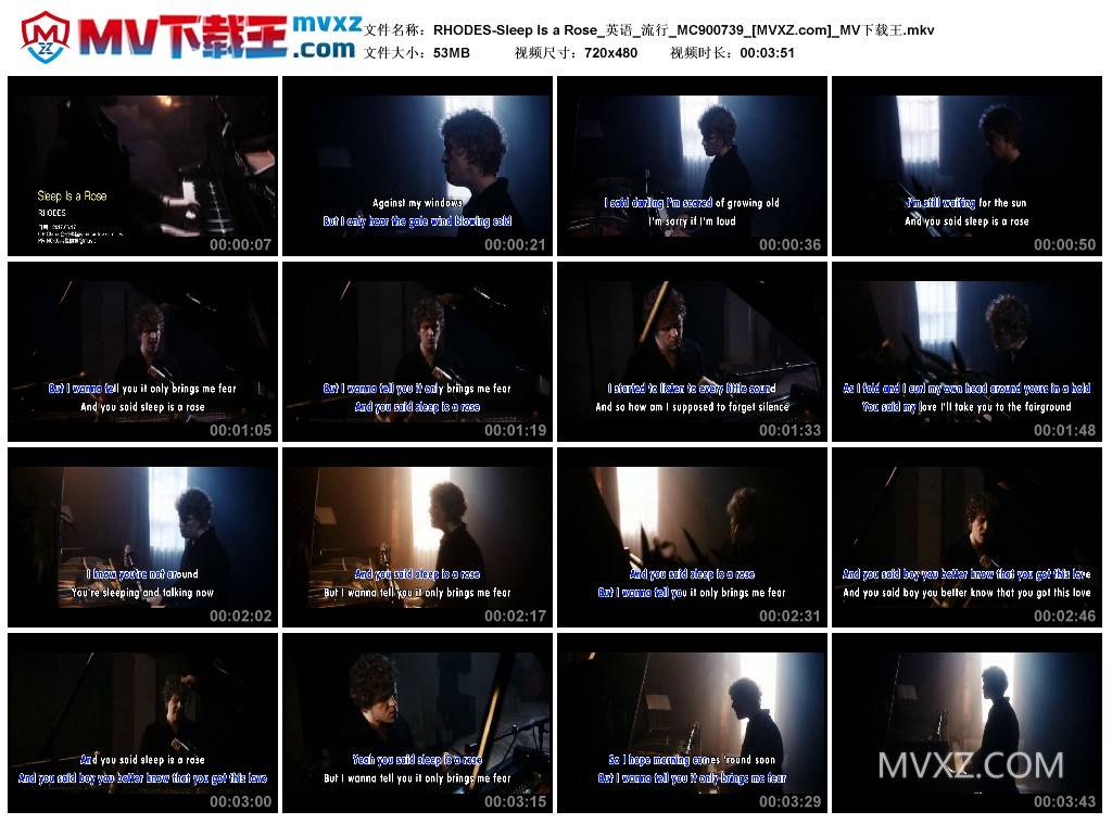 RHODES-Sleep Is a Rose_英语_流行_MC900739